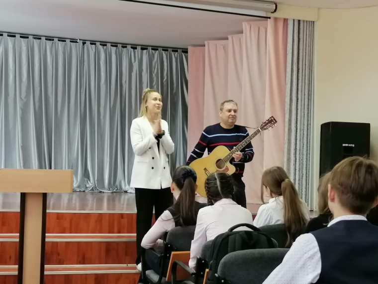 Встреча с актерами Мичуринского драматического театра.