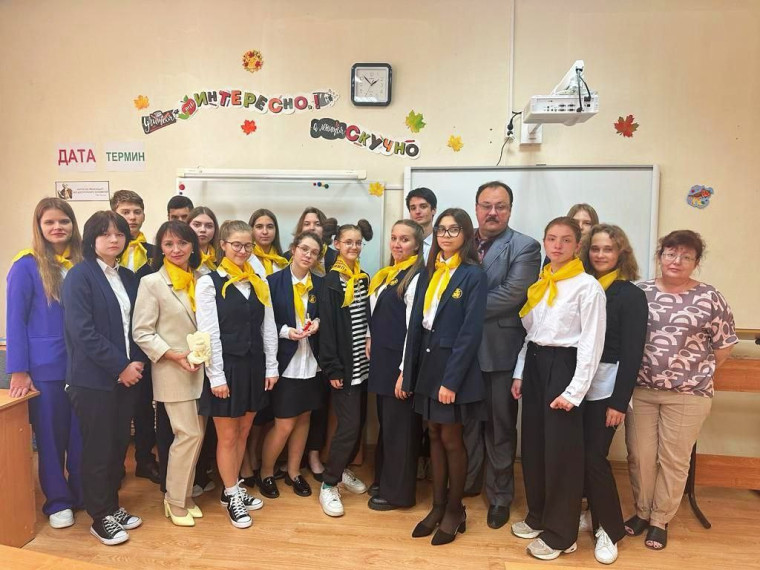 Заседание научного общества обучающихся «Олимп».